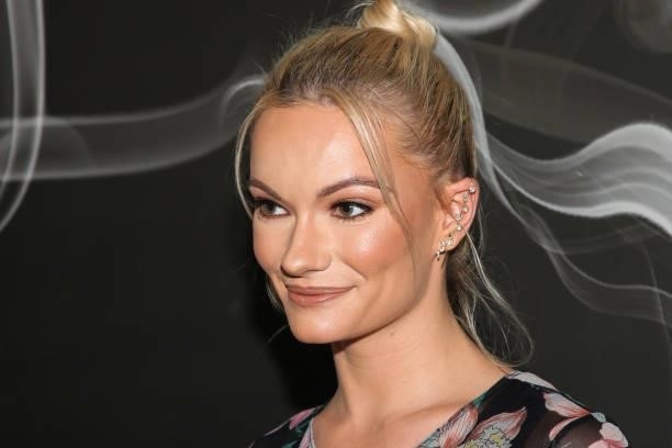 Actress / Model Caitlin O'Connor attends the Pre-ESPYS event hosted by Luxury Experience & Co on July 10, 2021 in West Hollywood, California.