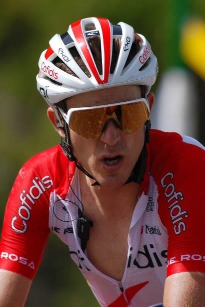 Ruben Fernandez, from Cofidis, during the 108th Tour de France 2021, Stage 15 a 147km stage from Céret to Andorra la Vella / @LeTour / #TDF2021 / on...