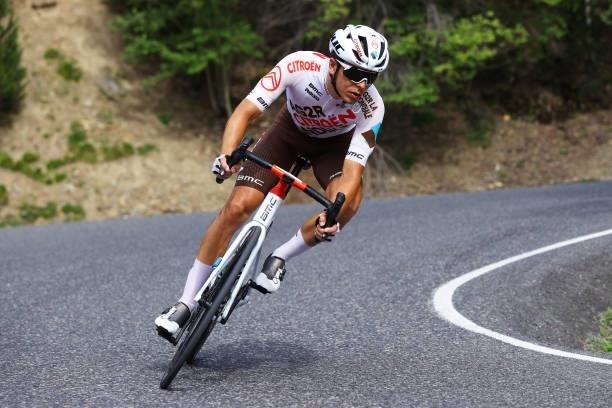 Benoît Cosnefroy of France and AG2R Citroën Team during the 108th Tour de France 2021, Stage 15 a 191,3km stage from Céret to Andorre-la-Vieille /...
