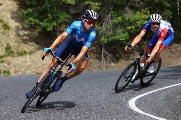 Imanol Erviti of Spain and Movistar Team during the 108th Tour de France 2021, Stage 15 a 191,3km stage from Céret to Andorre-la-Vieille / @LeTour /...
