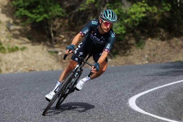 Lukas Pöstlberger of Austria and Team BORA - Hansgrohe during the 108th Tour de France 2021, Stage 15 a 191,3km stage from Céret to...