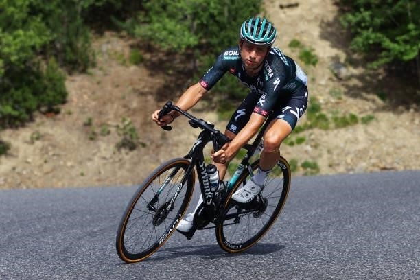 Ide Schelling of The Netherlands and Team BORA - Hansgrohe during the 108th Tour de France 2021, Stage 15 a 191,3km stage from Céret to...