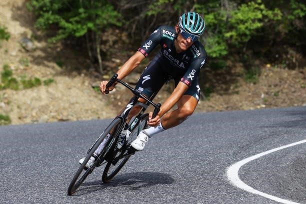 Nils Politt of Germany and Team BORA - Hansgrohe during the 108th Tour de France 2021, Stage 15 a 191,3km stage from Céret to Andorre-la-Vieille /...
