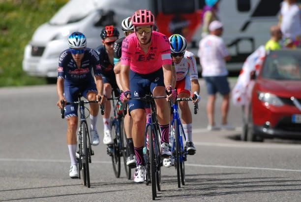 Jonas Rutsch, the German cyclist from EF Education-Nippo, during the 108th Tour de France 2021, Stage 15 a 147km stage from Céret to Andorra la Vella...