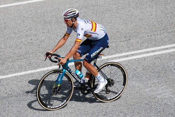 Omar Fraile, from Astana-Premiere Tech, during the 108th Tour de France 2021, Stage 15 a 147km stage from Céret to Andorra la Vella / @LeTour /...