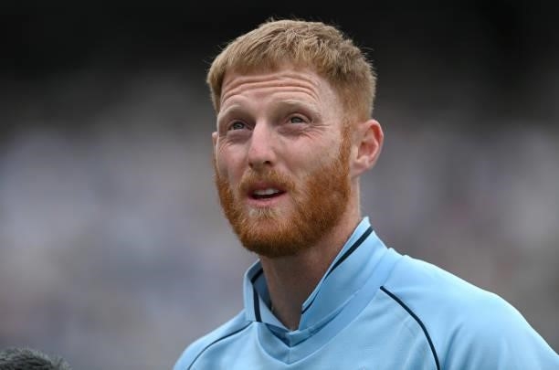 England captain Ben Stokes is interviewed ahead of the 2nd Royal London Series One Day International between England and Pakistan at Lord's Cricket...