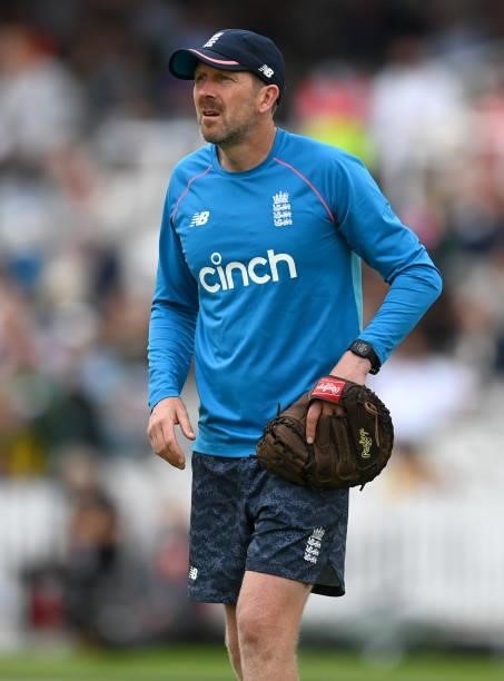 England coach Alan Richardson ahead of the 2nd Royal London Series One Day International between England and Pakistan at Lord's Cricket Ground on...