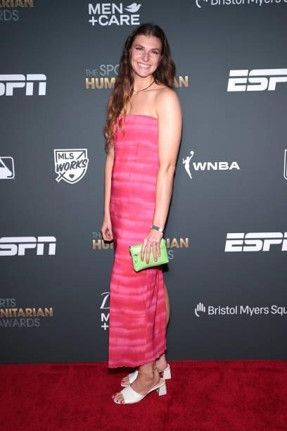Blake Dietrick attends the 2021 Sports Humanitarian Awards on July 12, 2021 in New York City.