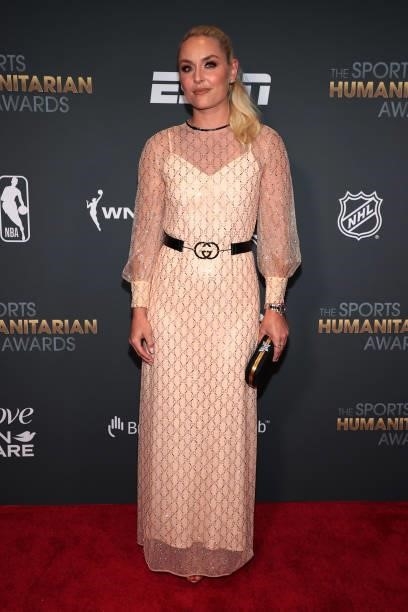 Lindsey Vonn attends the 2021 Sports Humanitarian Awards on July 12, 2021 in New York City.