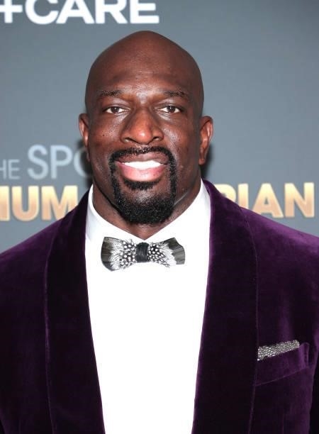 Titus O'Neil attends the 2021 Sports Humanitarian Awards on July 12, 2021 in New York City.