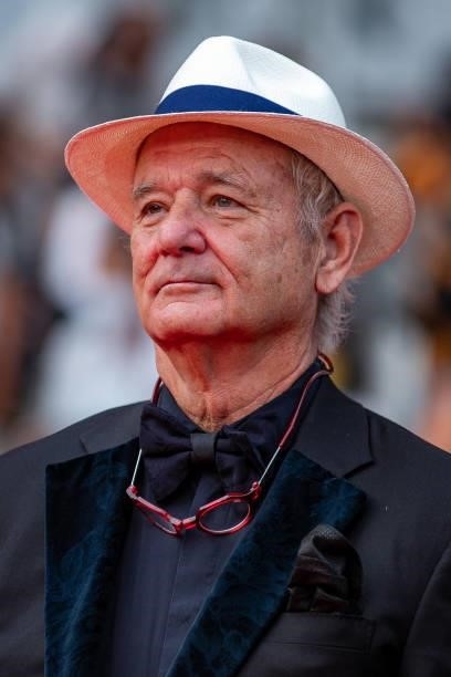 Actor Bill Murray attends the "The French Dispatch