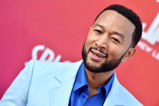 John Legend attends the Premiere of Warner Bros "Space Jam: A New Legacy