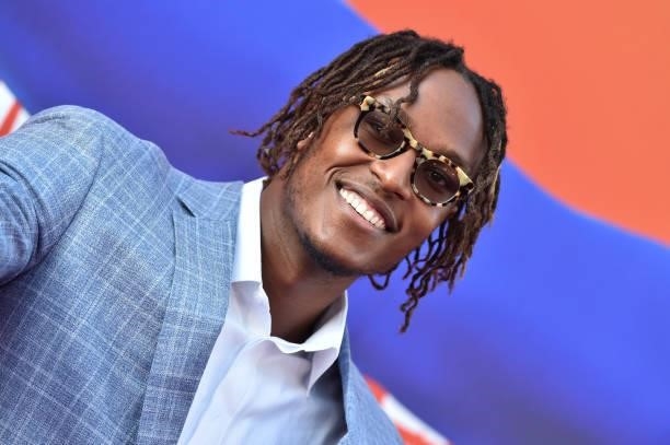 Myles Turner attends the Premiere of Warner Bros "Space Jam: A New Legacy