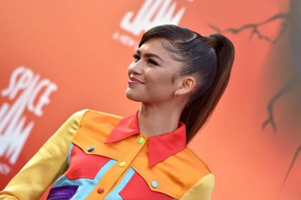 Zendaya attends the Premiere of Warner Bros "Space Jam: A New Legacy