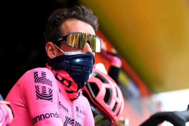 Rigoberto Urán of Colombia and Team EF Education - Nippo at start during the 108th Tour de France 2021, Stage 16 a 169km stage from Pas de la Casa to...