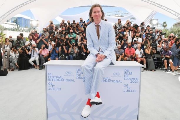 Wes Anderson attends the "The French Dispatch