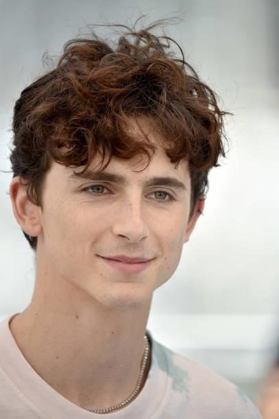 Timothée Chalamet attends the "The French Dispatch