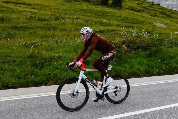 Dorian Godon, from AG2R Citroen Team, during the 108th Tour de France 2021, Stage 16 a 2 km stage from Pas de la Case to Saint-Gaudens / @LeTour /...