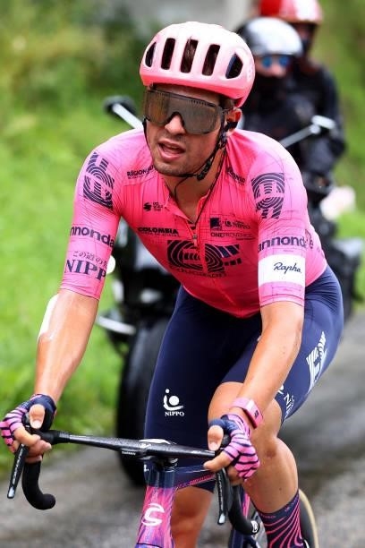 Stefan Bissegger of Switzerland and Team EF Education - Nippo during the 108th Tour de France 2021, Stage 16 a 169km stage from Pas de la Casa to...