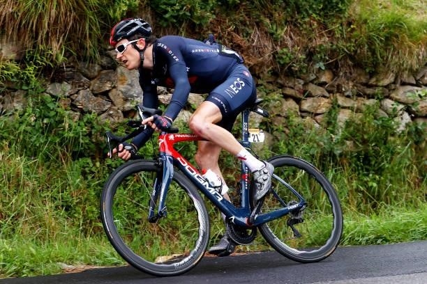 Geraint Thomas of The United Kingdom and Team INEOS Grenadiers during the 108th Tour de France 2021, Stage 16 a 169km stage from Pas de la Casa to...