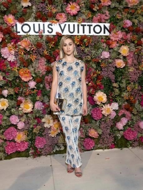 Maria Bakalova attends the Louis Vuitton Dinner at Fred L'Ecailler during the 74th annual Cannes Film Festival on July 13, 2021 in Cannes, France.