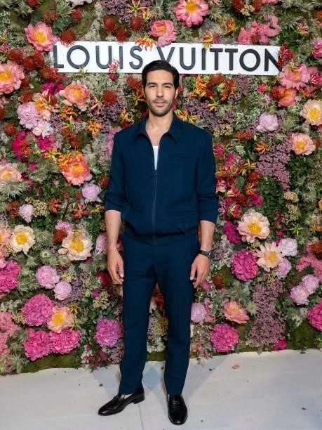 Tahar Rahim attends the Louis Vuitton Dinner at Fred L'Ecailler during the 74th annual Cannes Film Festival on July 13, 2021 in Cannes, France.