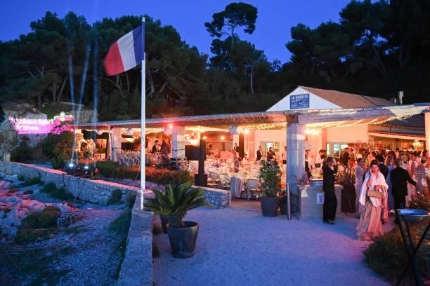 General view of the Naked Heart France Riviera Dinner 2021 during the 74th annual Cannes Film Festival on July 13, 2021 in Cannes, France.