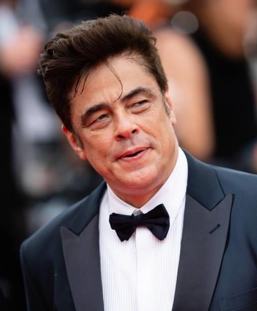 Benicio Del Toro attends the "The French Dispatch