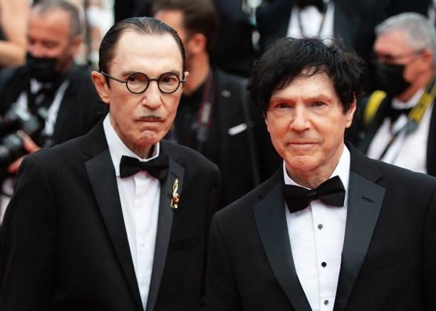 Ron Mael and Russell Mael of Sparks attend the "The French Dispatch