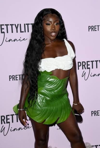 Bree Runway attends the PLT x Winnie Harlow Event hosted by PrettyLittleThing at La Mesa Lounge and Restaurant on July 14, 2021 in Los Angeles,...