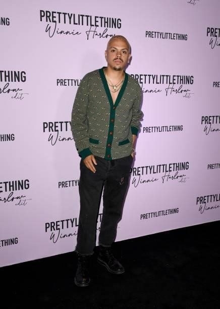 Evan Ross attends the PLT x Winnie Harlow Event hosted by PrettyLittleThing at La Mesa Lounge and Restaurant on July 14, 2021 in Los Angeles,...