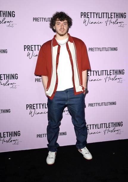 Jack Harlow attends the PLT x Winnie Harlow Event hosted by PrettyLittleThing at La Mesa Lounge and Restaurant on July 14, 2021 in Los Angeles,...