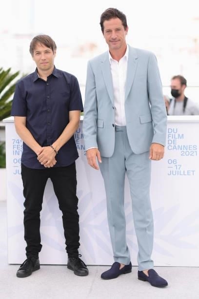 Director Sean Baker and Simon Rex attend the "Red Rocket