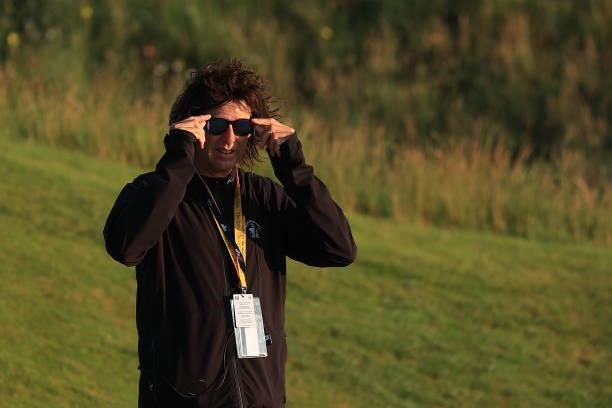 Paul Larsen, Head Greenkeeper at Royal St George's Golf Club looks on ahead of Day One of The 149th Open at Royal St George’s Golf Club on July 15,...