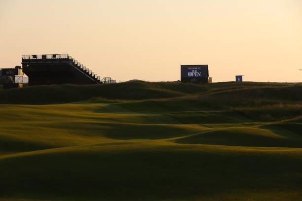 General view of the course ahead of Day One of The 149th Open at Royal St George’s Golf Club on July 15, 2021 in Sandwich, England.