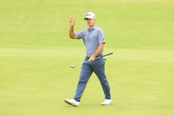Kevin Streelman of the United States \ during Day One of The 149th Open at Royal St George’s Golf Club on July 15, 2021 in Sandwich, England.