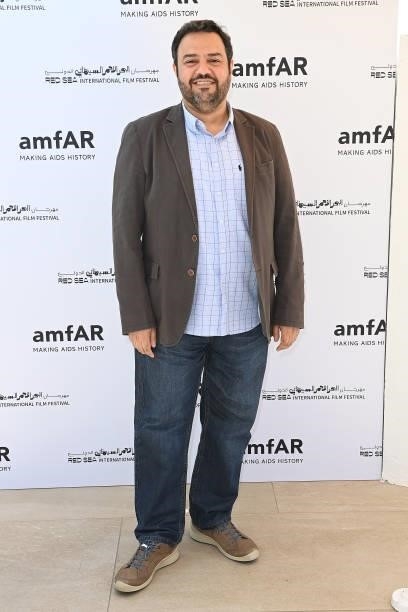 Abdullah Aleyaf AI Qahtani attends celebration of Cinema, Pre-amfAR gala lunch hosted by the Red Sea International Film Festival during the 74th...