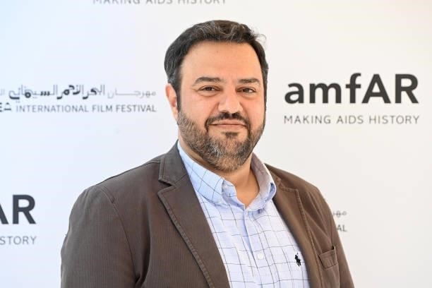 Abdullah Aleyaf AI Qahtani attends celebration of Cinema, Pre-amfAR gala lunch hosted by the Red Sea International Film Festival during the 74th...