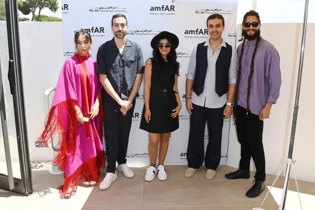 Sarah Taibah, Mohammed Al Turki, Mila Al Zahrani, Prince Saud AL Saud and Rakan Bin Abdul Wahid attend celebration of Cinema, Pre-amfAR gala lunch...