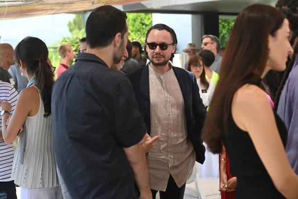 Lucio Frigo attends celebration of Cinema, Pre-amfAR gala lunch hosted by the Red Sea International Film Festival during the 74th annual Cannes Film...