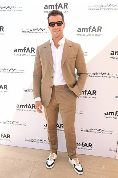 Tommy Chiabra attends celebration of Cinema, Pre-amfAR gala lunch hosted by the Red Sea International Film Festival during the 74th annual Cannes...