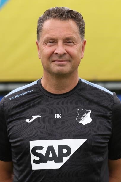 Team doctor Ralph Kern of TSG Hoffenheim poses during the team presentation at on July 15, 2021 in Sinsheim, Germany.