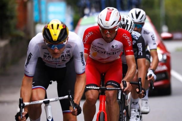 Pierre-Luc Périchon of France and Team Cofidis in the Breakaway during the 108th Tour de France 2021, Stage 18 a 129,7km stage from Pau to Luz...