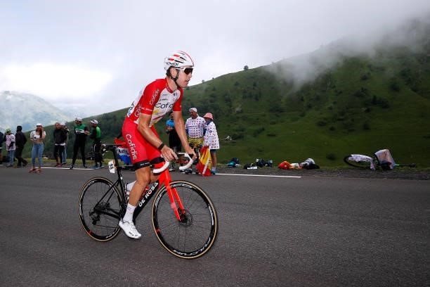 Jelle Wallays of Belgium and Team Cofidis during the 108th Tour de France 2021, Stage 18 a 129,7km stage from Pau to Luz Ardiden 1715m / @LeTour /...