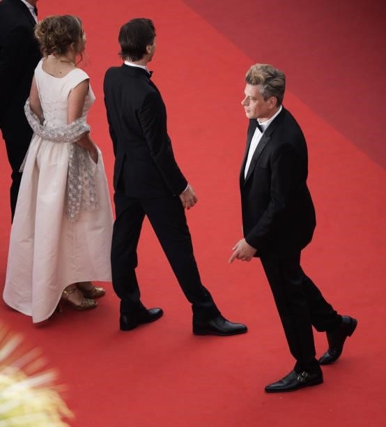 Bruno Dumont, Blanche Gardin and Benjamin Biolay attend the "France