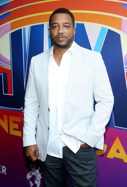 Davon Moses attends the Space Jam 2" Cast Premiere Party at Triller House on July 15, 2021 in Los Angeles, California.