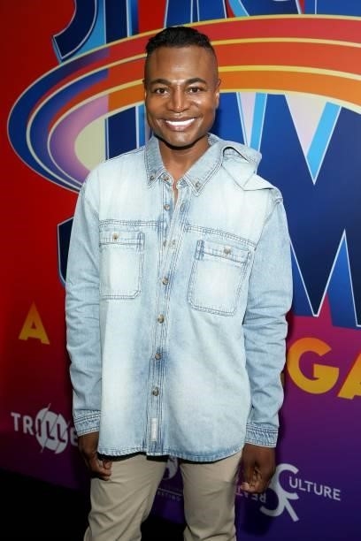 Odain Watson attends the Space Jam 2" Cast Premiere Party at Triller House on July 15, 2021 in Los Angeles, California.