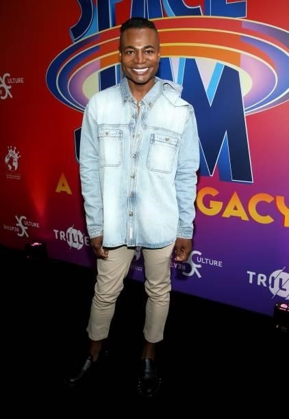 Odain Watson attends the Space Jam 2" Cast Premiere Party at Triller House on July 15, 2021 in Los Angeles, California.