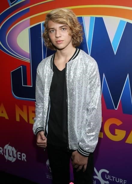Marik Knight attends the Space Jam 2" Cast Premiere Party at Triller House on July 15, 2021 in Los Angeles, California.