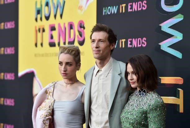Zoe Lister-Jones, Daryl Wein, and Cailee Spaeny attend the Los Angeles Premiere of "How It Ends